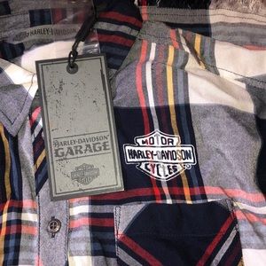 Authentic Harley Davidson Flannel